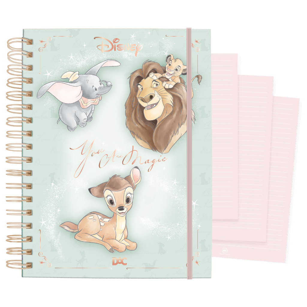 Caderno Smart Universitário 10 Divisórias Disney Classics 80 fls - DAC