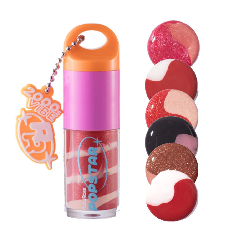 Gloss Labial Ruby Rose Popstar Party Time Hbl6406 em Oferta na Shopee