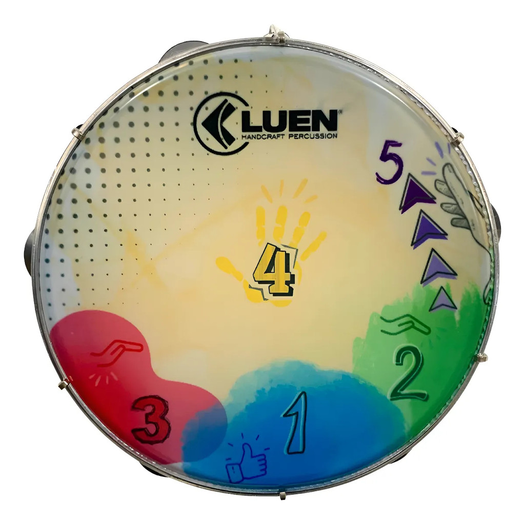 Pandeiro 10 Abs Plat Inox Pele Leitosa Pratik Brasil Preto em Oferta na Shopee