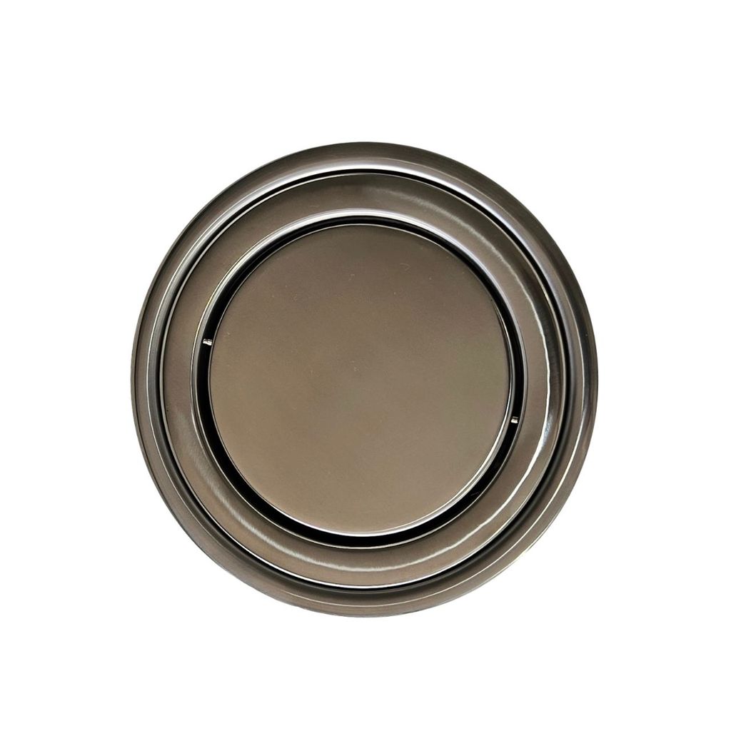 Lixeira 6LTS 20X30CM Pia Cozinha Embutir No Granito Em Inox Tampa Giratoria Basculante