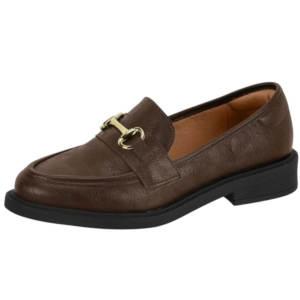 Loafer Feminino Slip On Sapato Trabalho Leve Social Vizzano