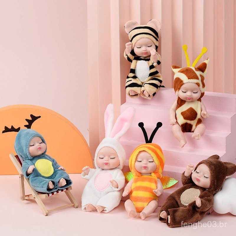 Boneca de Páscoa para Crianças Pequenas, Simulação de Bebê Reborn, Boneca Biónica de Conforto, Acessório de Brinquedo pa