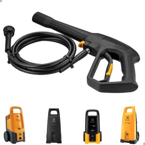 KIT PISTOLA C/ MANGUEIRA 3M P/ LAVADORA ALTA PRESSÃO ELECTROLUX UWS10 EWS50 EWS30 UWS31 - A25812701