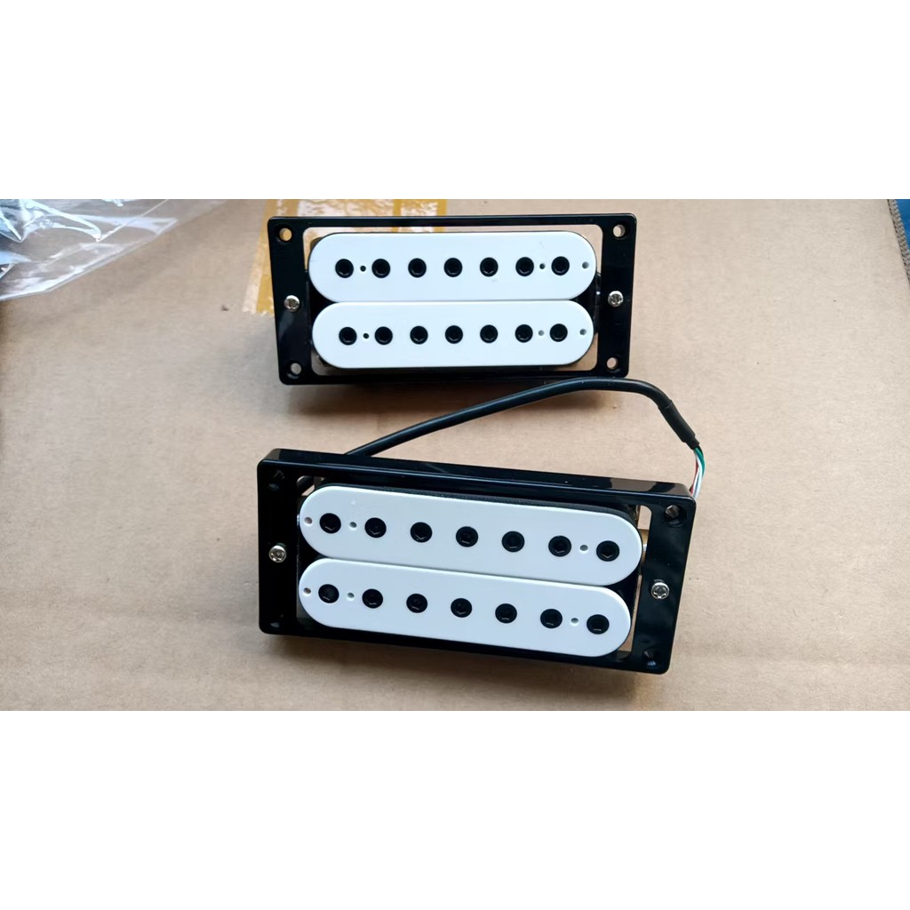 Mais Vendido Captadores De Guitarra De 7 Cordas Humbucker 1 Conjunto Ponte De Pescoço 4C Para Guitarras Elétricas Peça D