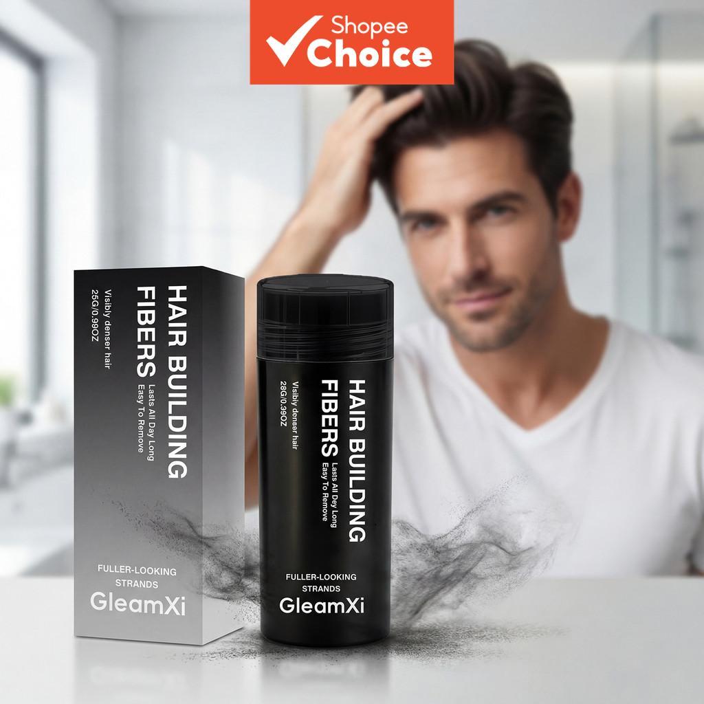 Fibras de Volume Preto 28 g – Carvão Vegetal e Sílica – Cabelos com Mais Volume em Segundos | Engrossador Instantâneo,