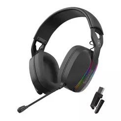 Headset Gamer Marvo Pulz 70W, RGB, Drivers 40mm, Tri-Mode, Preto, HG9086W-BK