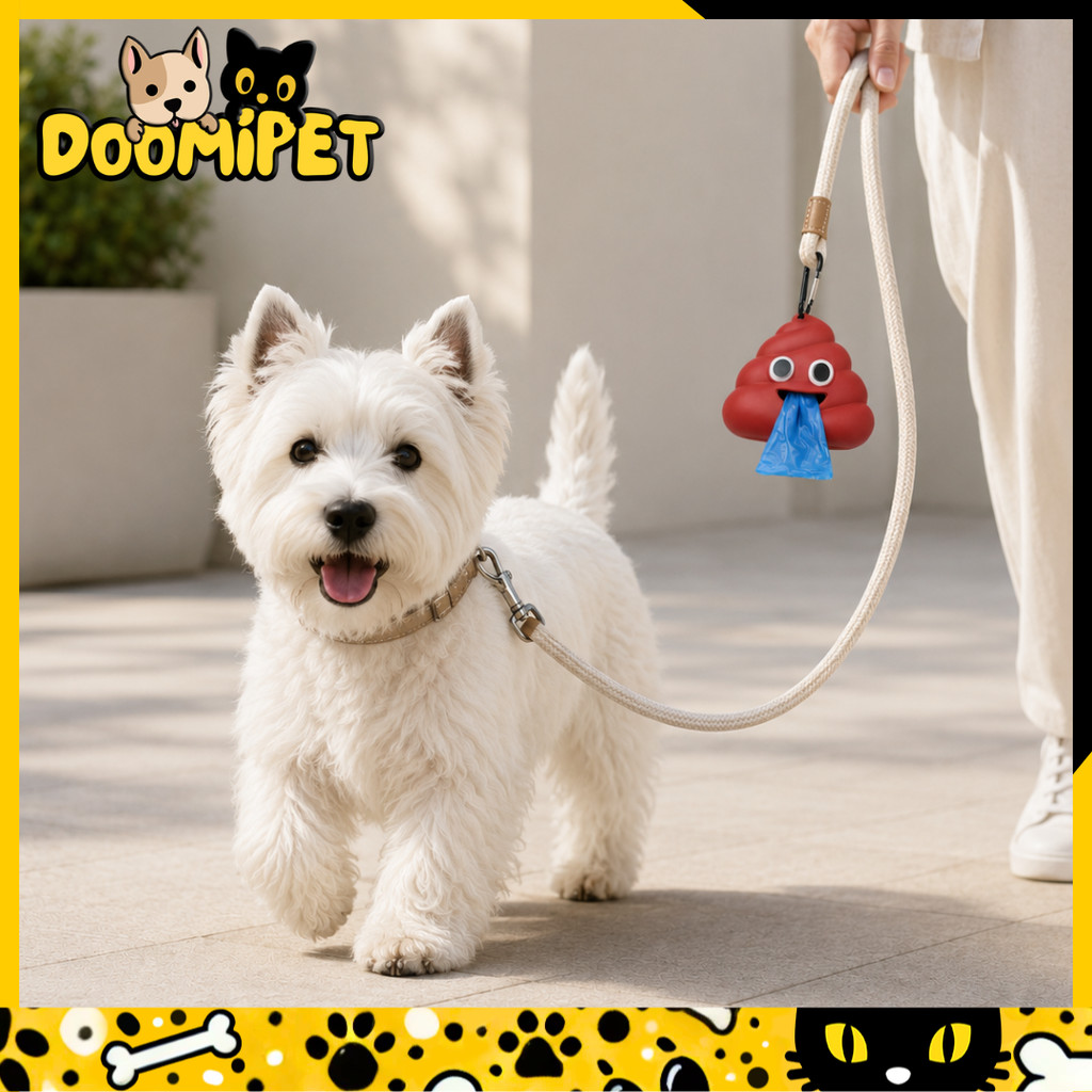 Porta Saquinhos Pet Divertido – Dispenser para Sacos Higiênicos