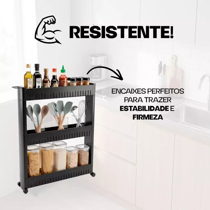 Carrinho Organizador Multiuso Kaziva — foto 3
