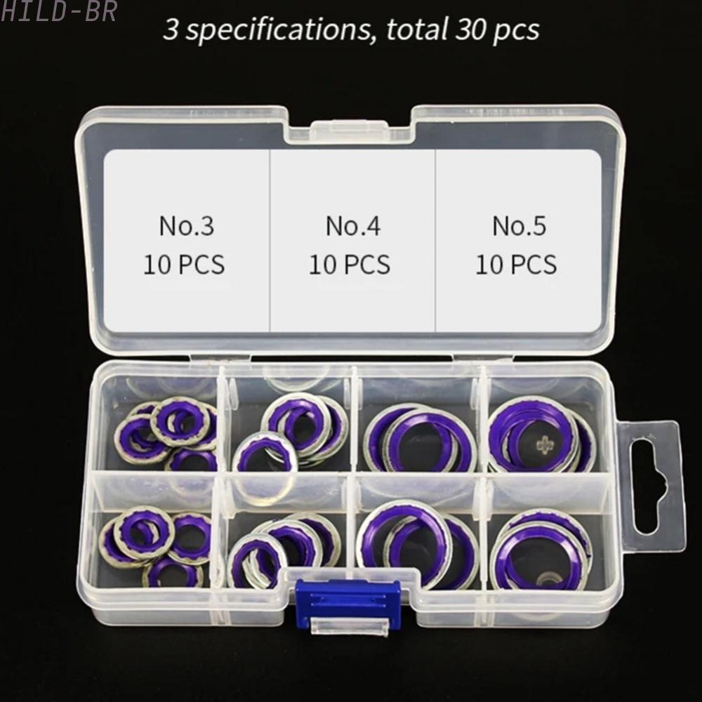 AC Pipe Seals 30PCS for Mercedes For Bmw Vehicle For Air Conditioning RepFor Air
