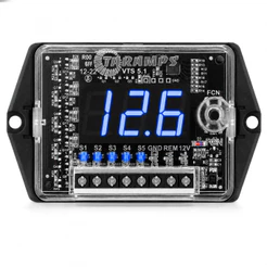 Voltimetro Taramps Sequenciador Automotivo VTS 5.1 5 Saídas