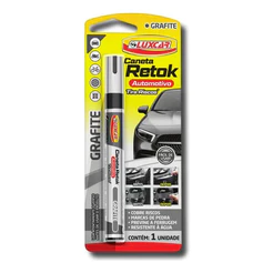 Caneta Reparo Pintura Lataria Carro Tira Riscos Grafite