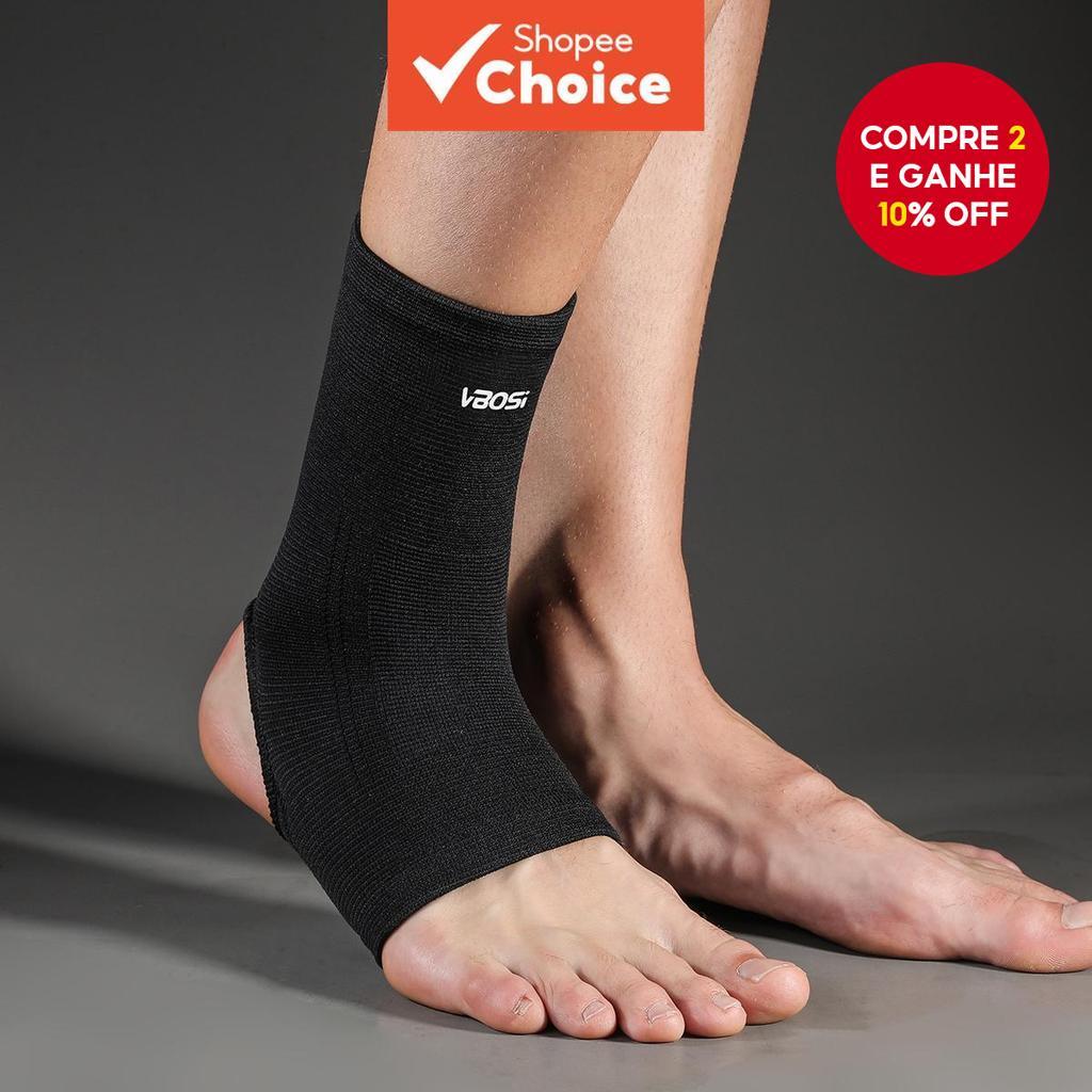 1 Peça De Tornozelo De Malha Respirável De Alta Elasticidade Para Basquete , Ciclismo , Escalada De Montanha E Corrida