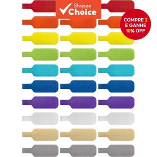 Etiquetas De Cabos Autoadesivas Coloridas-Adesivos De Fio De Nylon Para Fácil Identificação , Ideais Casa E Escritório em Oferta na Shopee