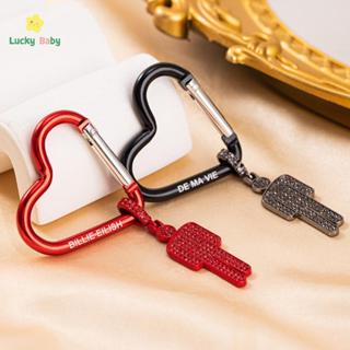 [Luckybaby-t] 1/2 Unidades Hip-hop Billie Pequena Figura Pingente Desenho Animado Fora Do Centro Strass Chaveiro Moda Lu em Oferta na Shopee