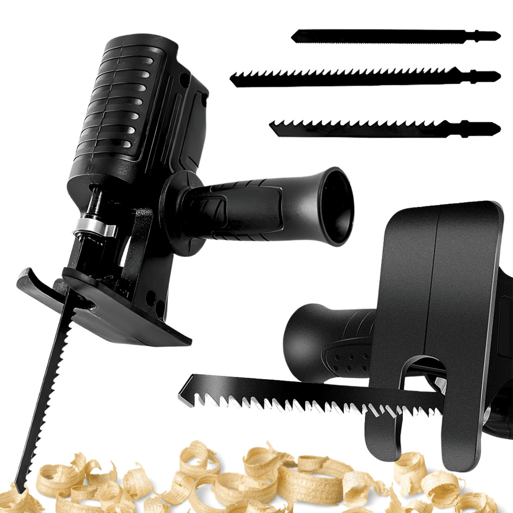 Adaptador de Serra Alternativo Portátil Com Lâmina de Serra Elétrica Broca Elétrica Modificada em Oferta na Shopee