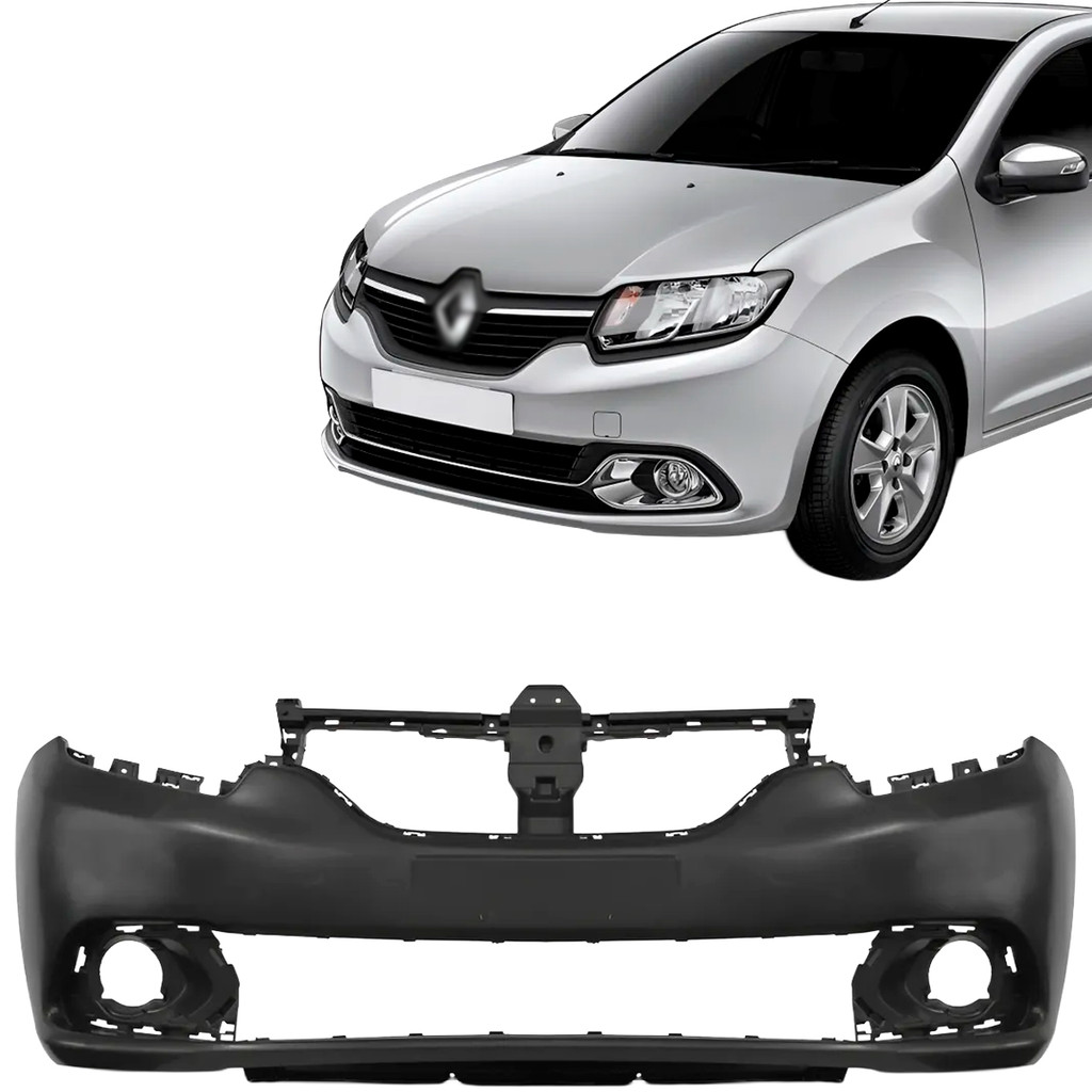 Parachoque Dianteiro Sandero Logan 2014 2015 2016 2017 2018 2019 2020 em Oferta na Shopee
