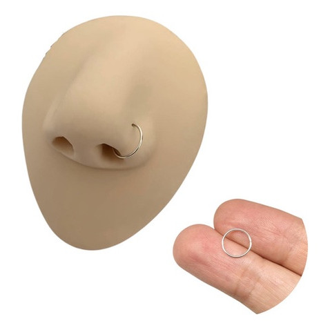 Piercing Nariz Aço Cirúrgico 7mm Articular Atacado em Oferta na Shopee