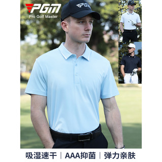 [20% de desconto em duas peças] PGM Golf Clothing Camiseta masculina de manga curta Jersey Roupas Camisa polo esportiva