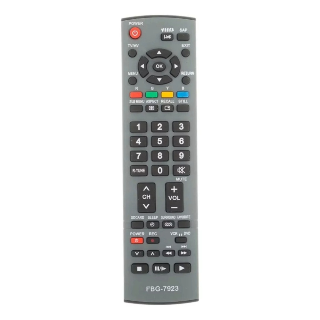 Controle Remoto Para Tv Panasonic Led Lcd Plasma FBG 7923 LHS 7923 CO 1175 SKAY 7923 VC8020 REM 8042