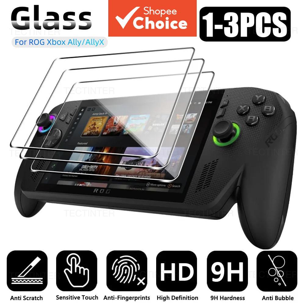 1/2/3PCS Protetor de Tela para Asus Rog Xbox Ally/X Handheld Vidro Temperado 9H Película Protetora para ROG Ally