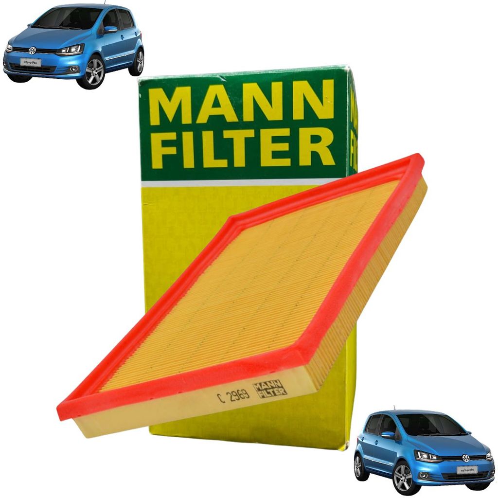 Filtro De Ar Fox 2003 A 2015 / Gol 2005 A 2021 / Voyage 2008 A 2015 em Oferta na Shopee