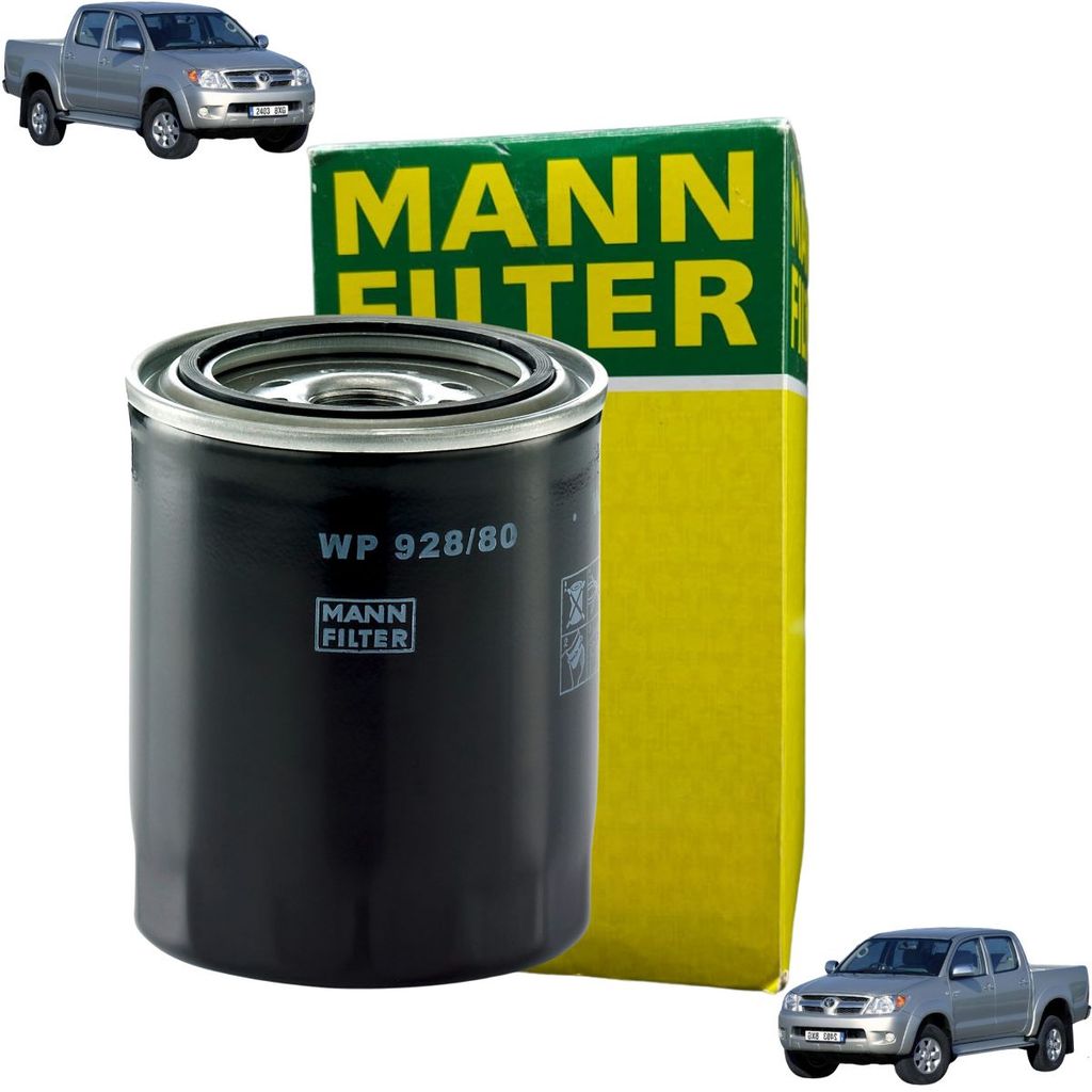 Filtro De Óleo Blindado Ranger 1997 A 2001 / Hilux 1994 A 2005 / Hilux Sw4 1989 A 2005 / Land Cruiser 2002