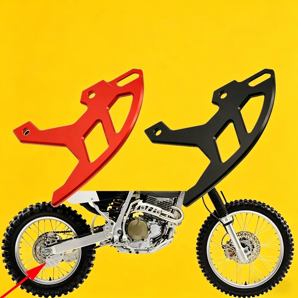 Novo Protetor de Disco de Freio Traseiro e Capa de Pinça para Motocicletas Honda CR CR125R CR250R CRF CRF250R CRF450R CR