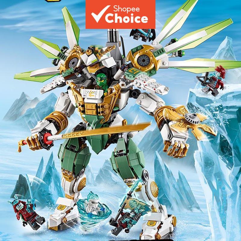 Brinquedo Educacional De Blocos De Construção Robot Mecha , Tijolos Compatíveis Com Lego , Presente De Formatura Para Cr