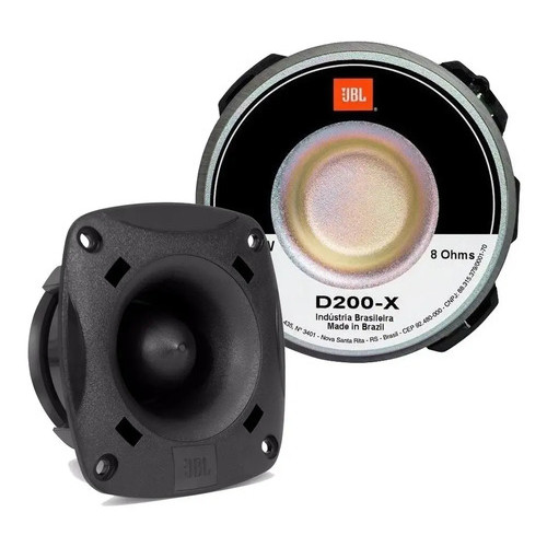 Kit Driver D200x Jbl 110w + Tweeter St200 100w Potente