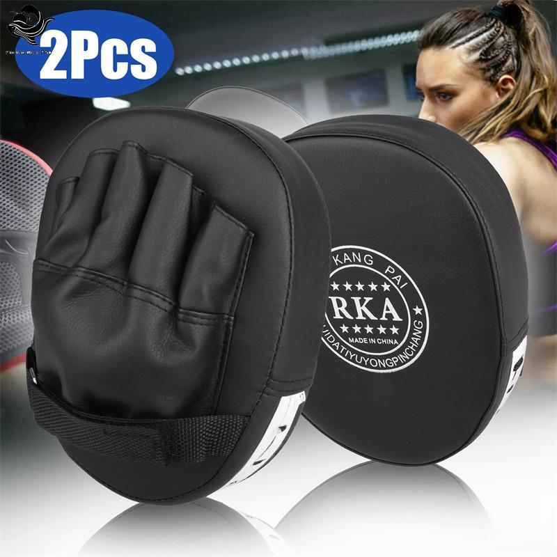 PFG 2 Pçs/Lote Ki Luvas De Boxe Almofada Soco Alvo Saco Masculino MMA PU Karate Muay Thai Luta Livre Sanda Treinamento A