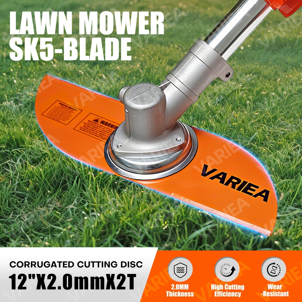 Lâmina de aço SK5 VARIEA-12 polegadas, abertura 25.4 mm, espessura 2 mm, adapta universal ao cortador de poda / poda / g