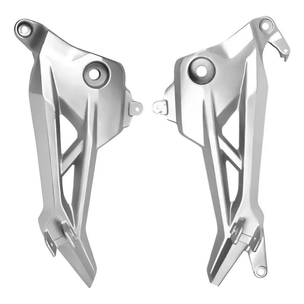 Par Bacalhau Suporte Pedaleira Tras. Cg Titan 160 Fan Start 160