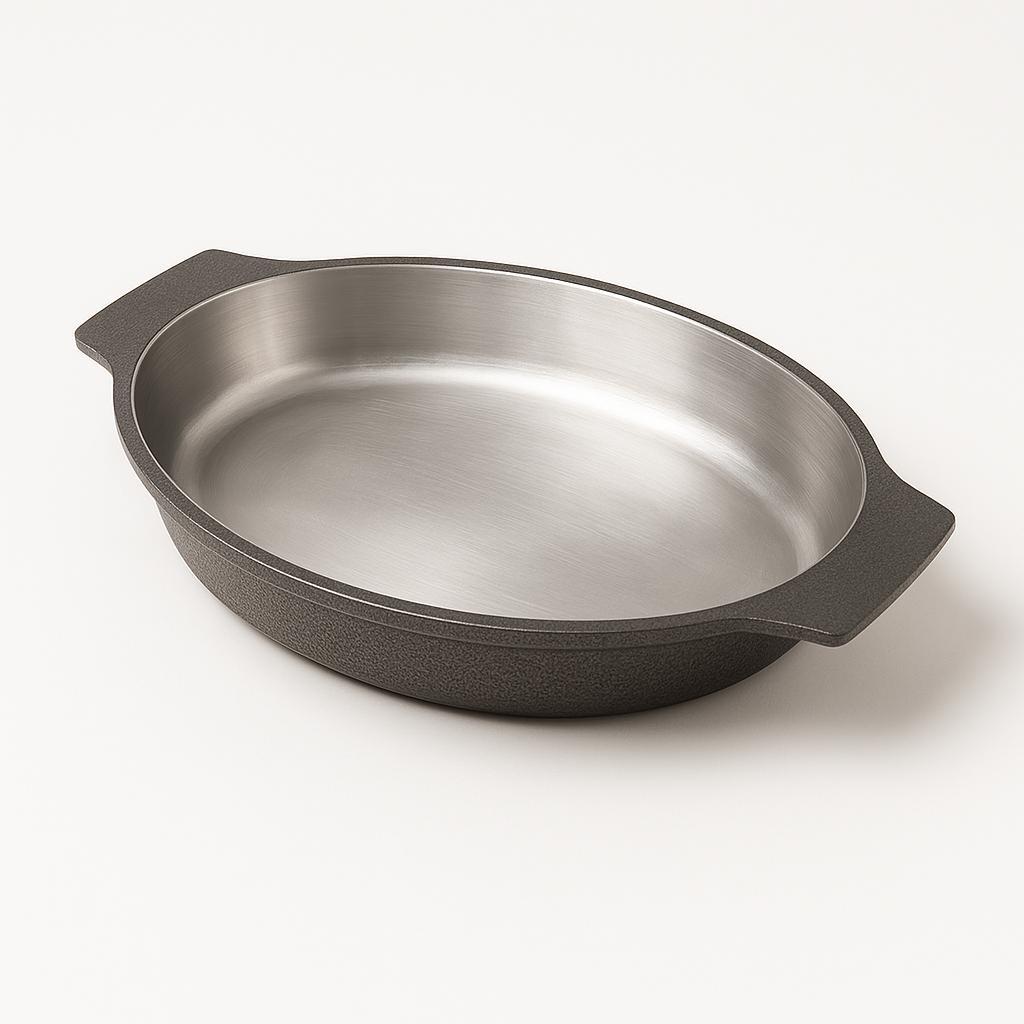 Travessa Preto Com Aba 31,5 cm 1500 ML N3