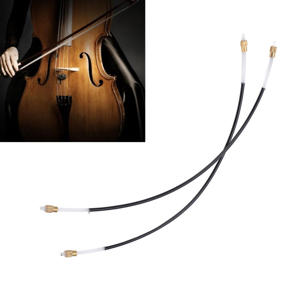 Corda traseira de violoncelo, acessório durável para intestino, boa combinação de nylon preto para instrumento