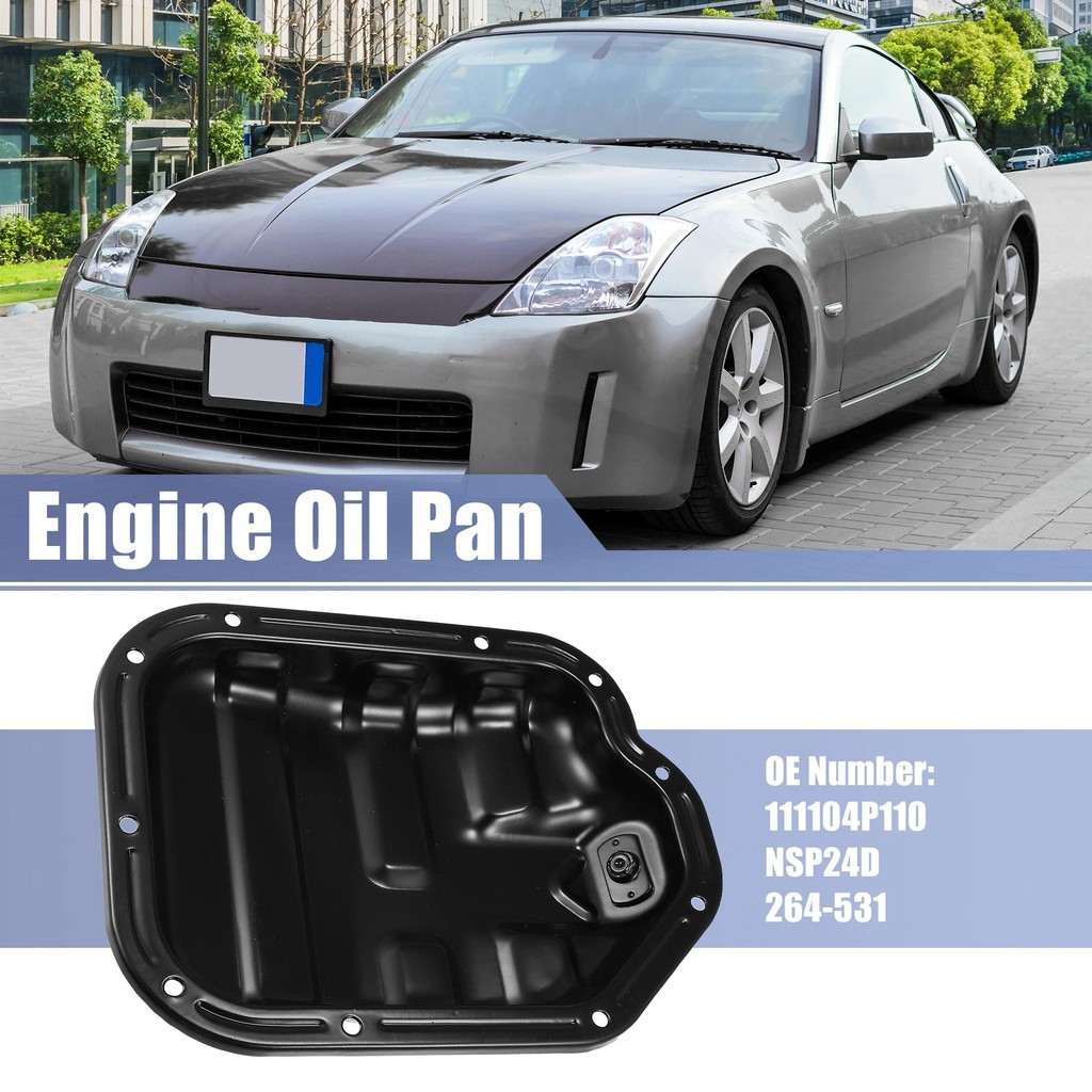 Bandeja De Óleo De Transmissão Do Motor X Autohaux 111104P110 Para Infiniti G35 2003-2007 M35 2006-2008 Nissan 350Z 03-0