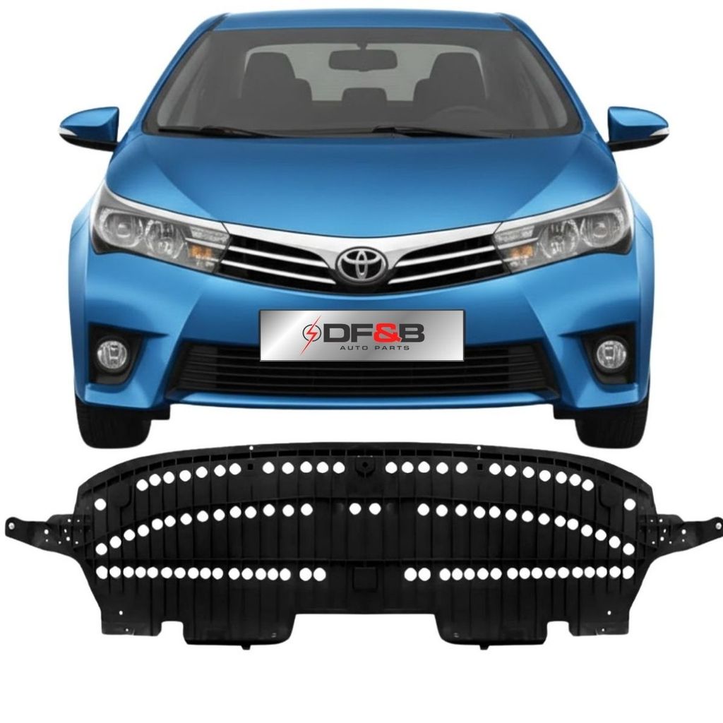 Defletor Parachoque Inferior Toyota Corolla 2017 2018 2019 2020 2021 em Oferta na Shopee