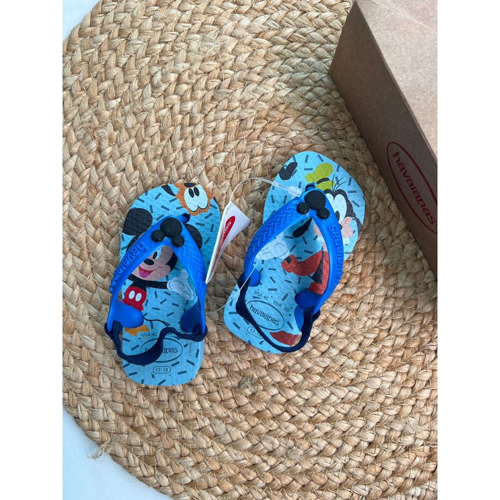 CHINELO HAVAIANAS BABY DISNEY MICKEY PATETA PLUTO
