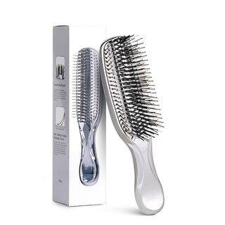 ANTOLOCKER Escova de Cabelo Lisa para Mulheres: Escova de Couro Cabeludo, Escova de Shampoo, Wet Brush, para Cabelo Sec