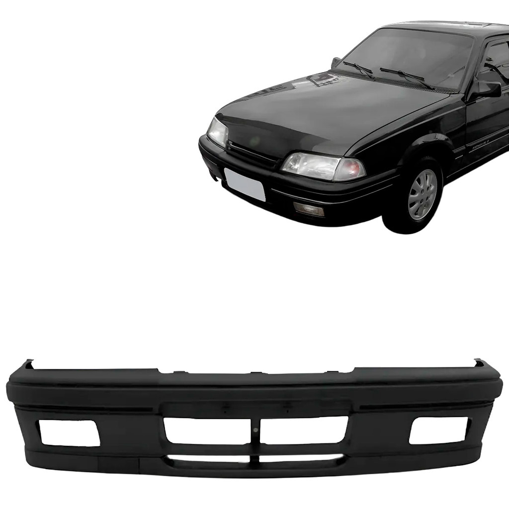 Parachoque Dianteiro Monza 91 92 93 94 95 96 Com Alma E Furo Milha em Oferta na Shopee