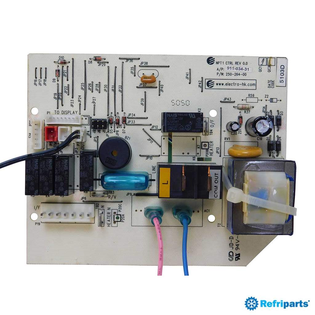Placa Eletrônica Evaporadora York 331T31001001; 031T31001000