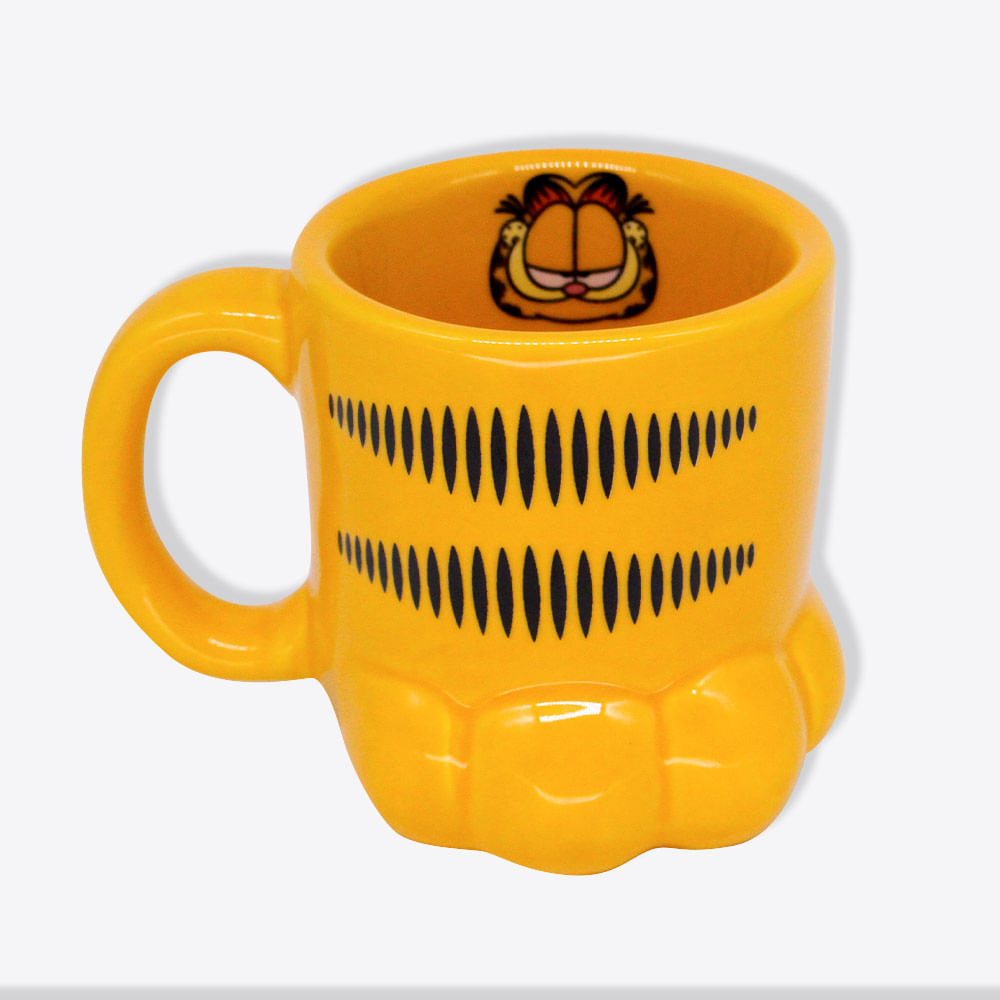 Caneca 3D Pata Garfield em Oferta na Shopee