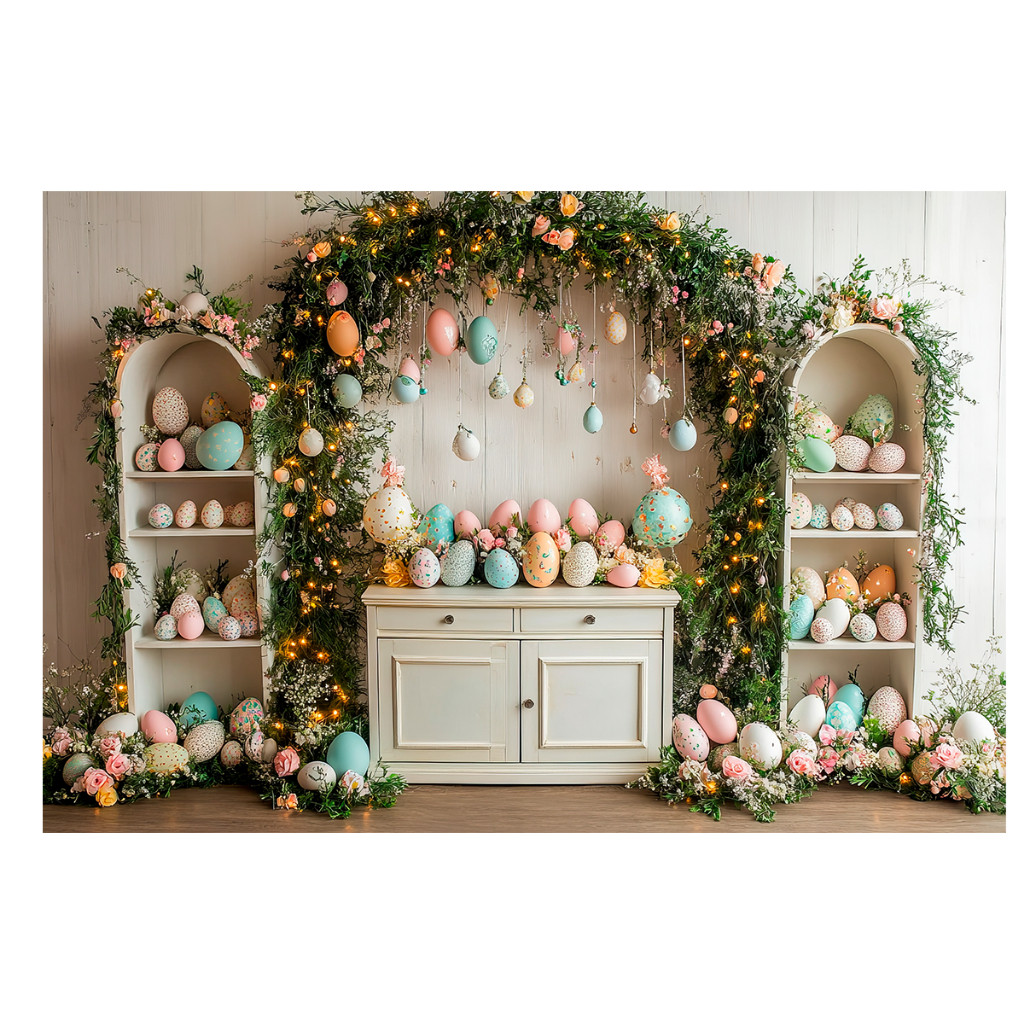 Painel Tecido Fundo Fotográfico  Tema Pascoa 2,40 X 1,70 em Oferta na Shopee