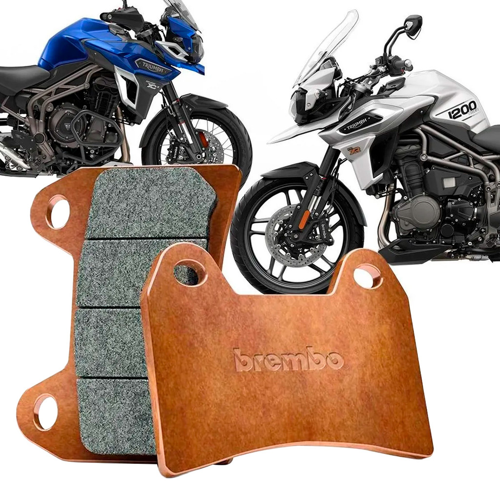 Par Pastilha De Freio Dianteira Triumph Tiger Explorer 1200 Xcx Xr 16/21 Racing Sinterizada