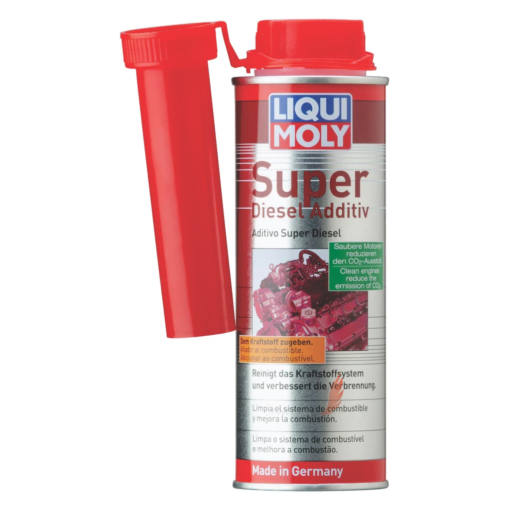 Liqui Moly Super Diesel Additiv 250ml Limpador De Injetor Aditivo Super Diesel Cor Prateado