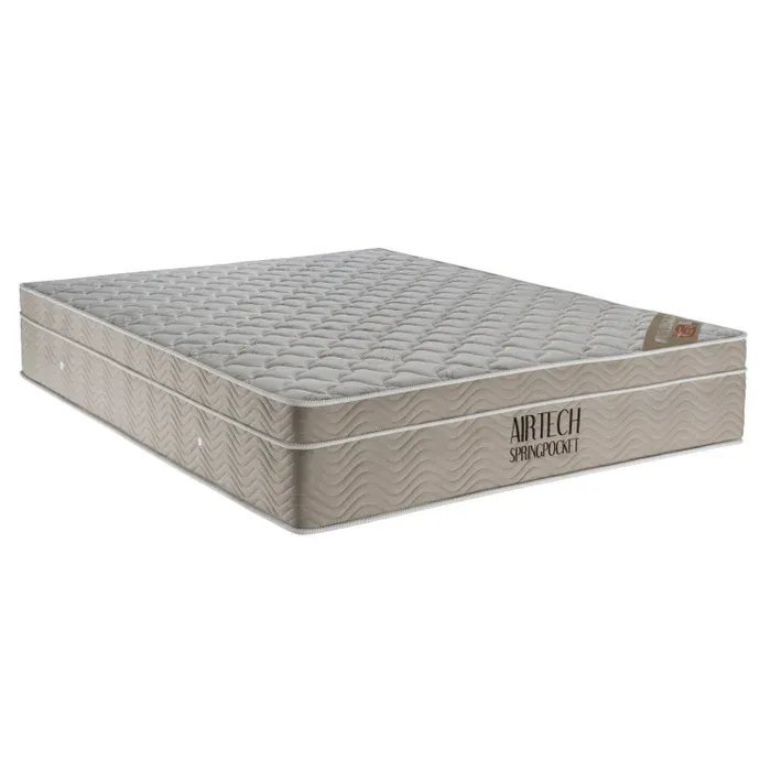 Colchão Casal Ortobom Airtech Spring Pocket 138x188x25cm Casal