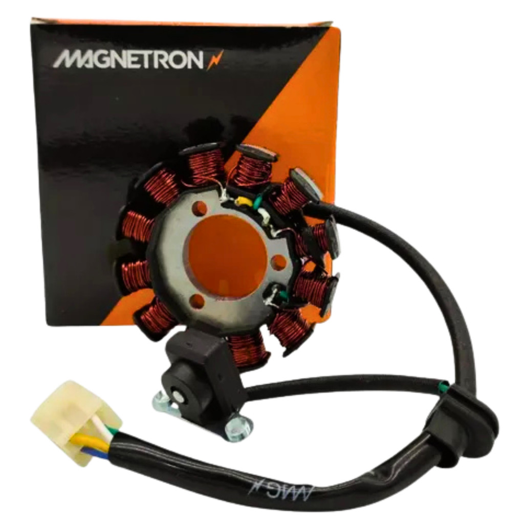 Estator gerador magnetron Cg Fan 125 Es/Ks 2009 até 2015 com bobina de pulso em Oferta na Shopee