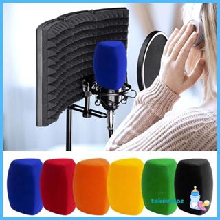 TAKE Microfones Profissionais Capa Espuma Forma Triangular Cancelamento Ruído Grau Estúdio em Oferta na Shopee