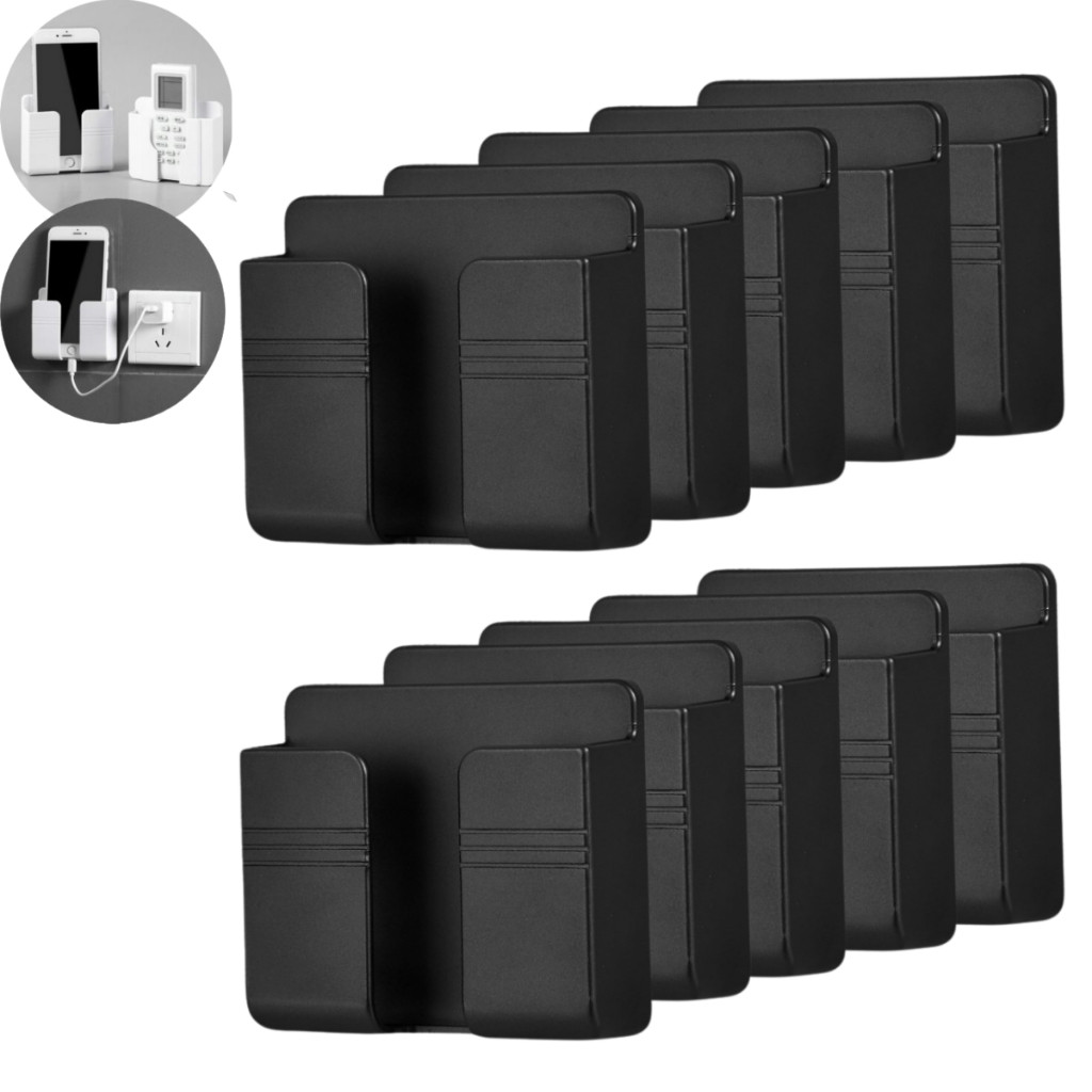 Suporte de Parede Autoadesivo para Celular Universal | Multiuso e Prático | 1 a 10 Unidades em Oferta na Shopee