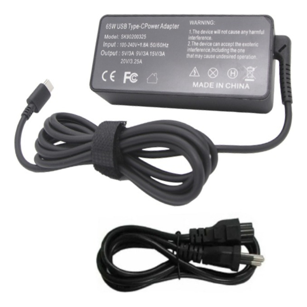 Kit 50 Pçs Para Lenovo  65w Tipo C Usb-c Adlx65ylc3a