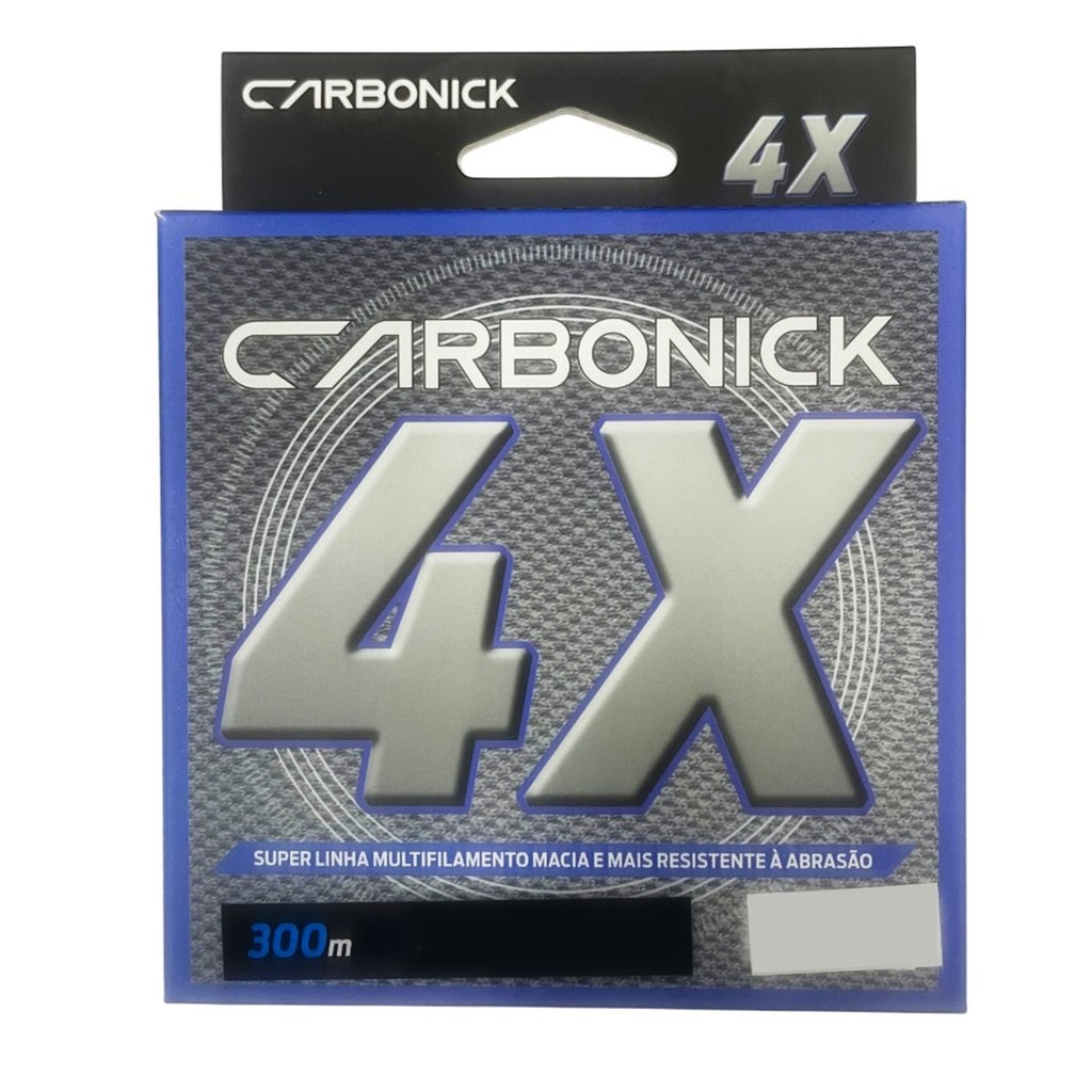 Linha Fleming Carbonick X4 Pesca Mult PE3.0 40lb 300m - Dark